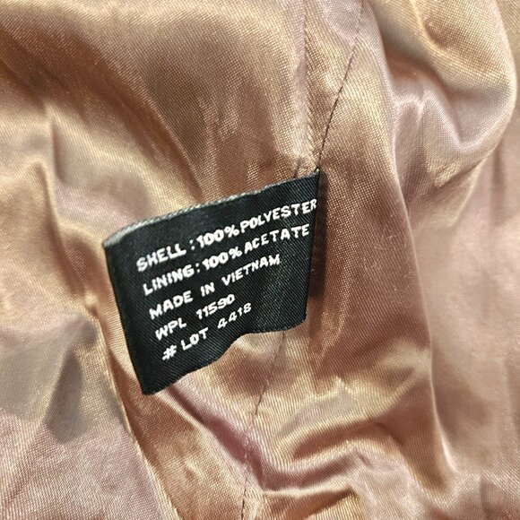 PGA Champions Tour Full Zip WEATHERPROOF Golf Jacket Mens Size XXL 2XL Tan - Picture 13 of 16